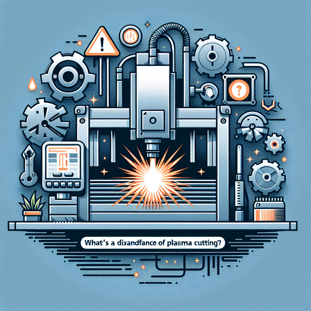 ¿Cuál es una desventaja del corte por plasma?